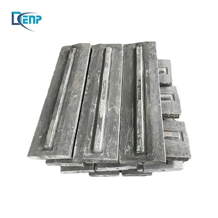 China Factory Denp High Manganese Impact Crusher Wear Parts Mn18 Blow Bar Impact Plate H