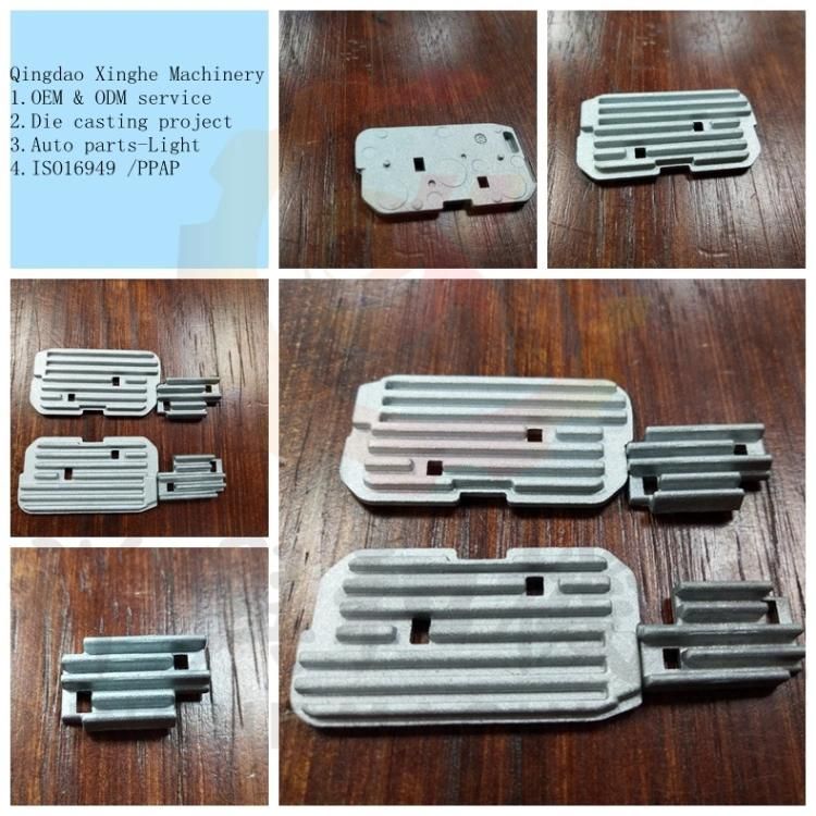 Custom Aluminum/Zinc Alloy Die Casting Vehicle Body Parts with Polishing