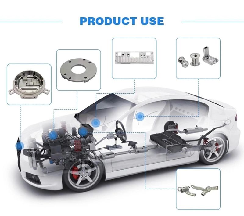 OEM Aluminum Alloy Casting by Gravity Die Casting Machine