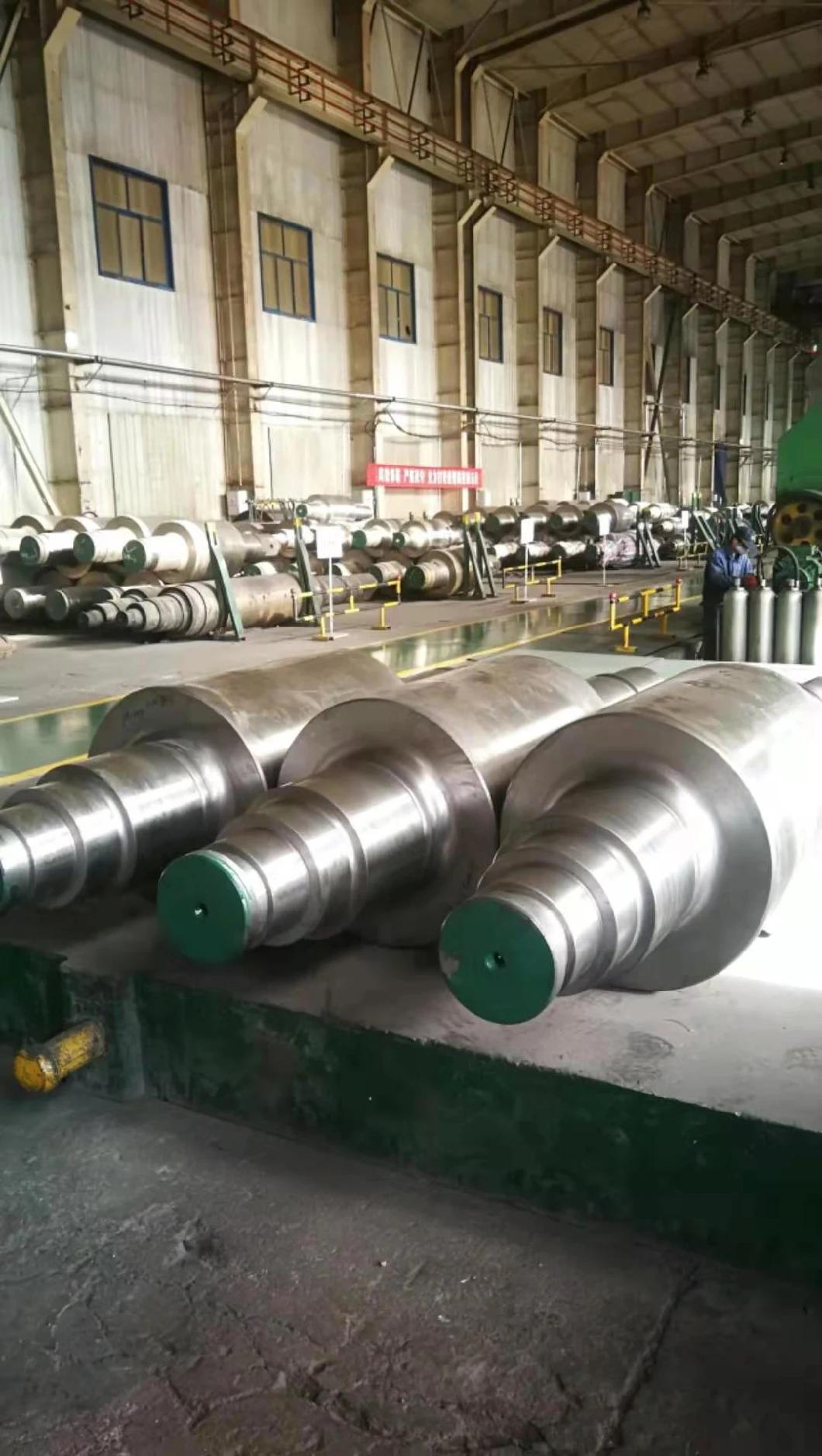 CNC Machining Large Chrome Forging Steel Transmission Main Shaft Large Splindle