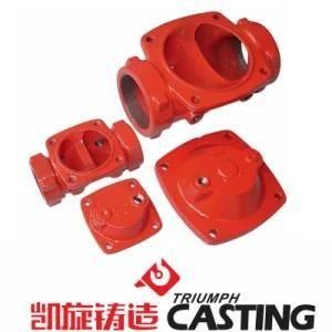 Customized Iron Sand Casting Valve Parts Spray Paint Valve Body