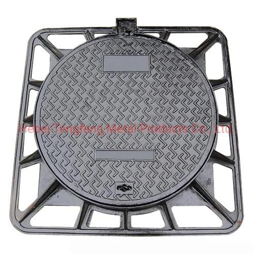 En124 D400 Lockable Triangular Ductile Cast Iron Manhole Covers (1380X850mm)