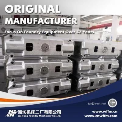 Flask Assembly Cope and Drag and Pallet Car Assembly for Green Sand Moulding Line
