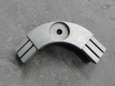 Custom Made Chrome Plated Aluminum Die Casting Corner Connector