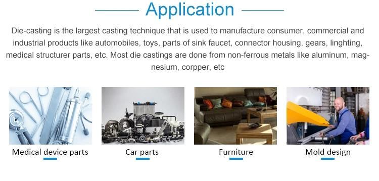 OEM Precision Aluminum Alloy Diecasting for 150 W Power Box/Surface Treatment/Thread Processing