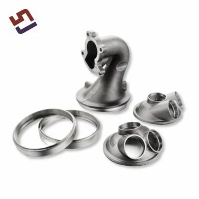 Sand Casting Iron Steel Casting Exhaust Inlet/Outlet Cone for Auto Parts