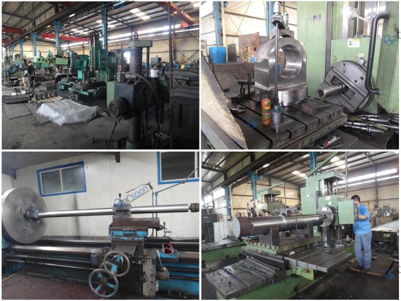 Customized Cast Steel Metallurgy Rotary Kiln Support Roller with Precision Machining