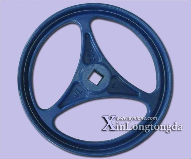Customized Sand Casting Hand Wheel with Paint Spraying