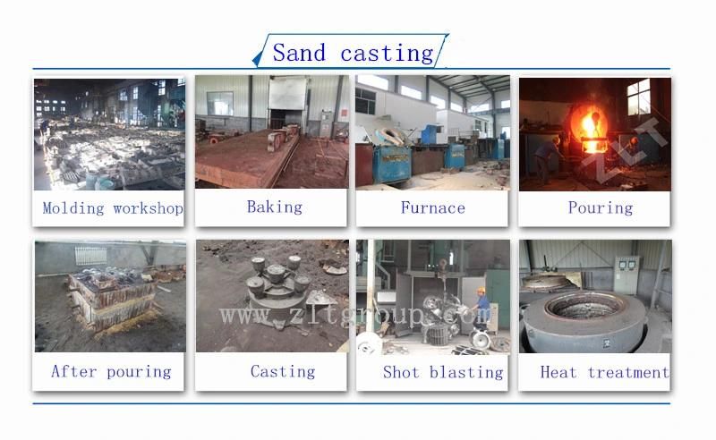 Stainless Steel/Carbon Steel Durco Pump Casing Made by Sand Casting