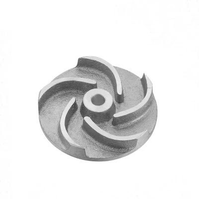 Fabricated Custom Aluminium High Pressure Casting Pump Impeller Parts