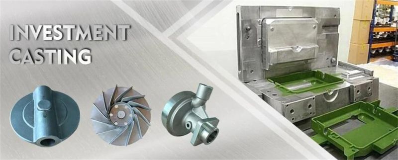 Custom Mild Steel Alloy Wax Investment Casting Pump Parts