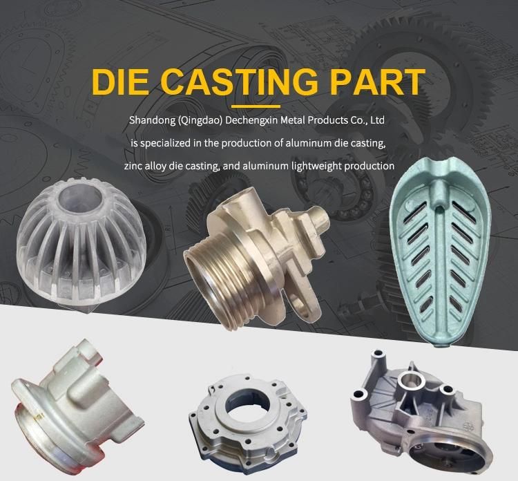 High Precision Die Cast Parts Aluminum and Zinc Alloy Die Casting for Motor Housing, and Other Machine/Mechanical Metal Parts