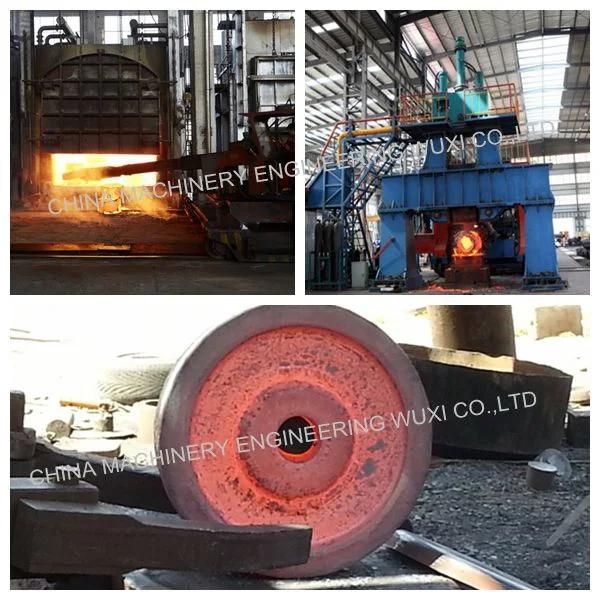 42CrMo4 Heat Treatment Alloy Steel Castings for Stacker Travelling Wheel