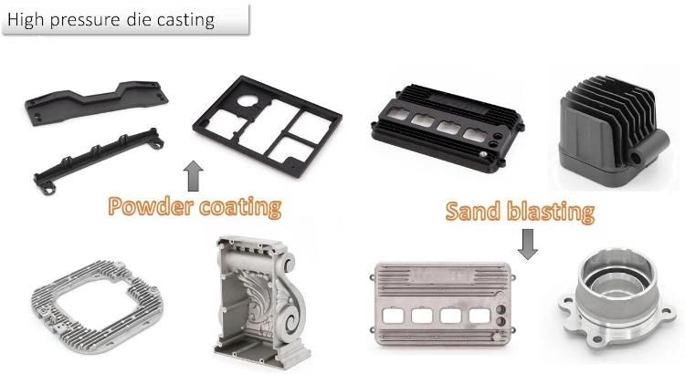 China Foundry High Pressure Die Cast Housing Aluminum Casting Part Al Zamak Zinc Alloy Low Pressure Die Casting