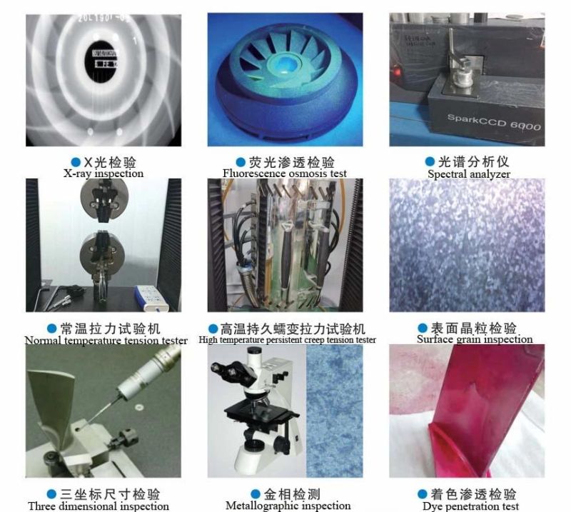 Air Cooled Impeller Guide Vacuum Precision Casting