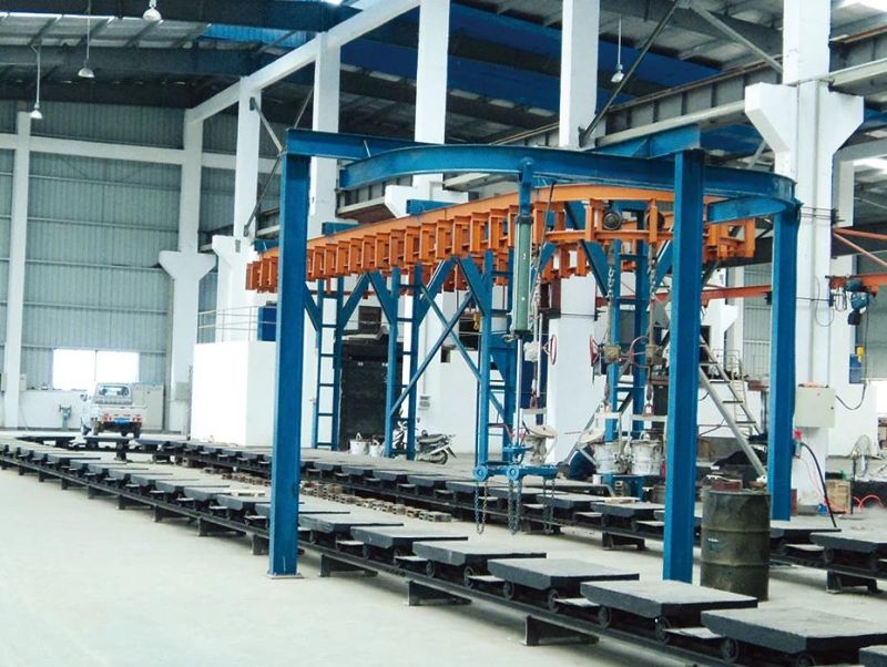 Automatic Horizontal Flaskless Continuous Casting Molding Machines Line