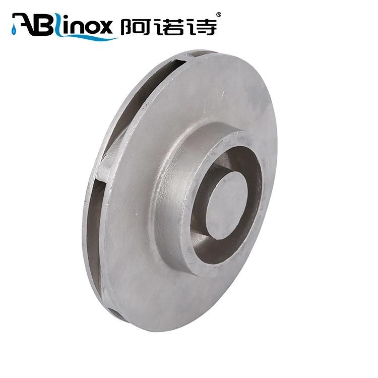 Stainless Steel Vane Wheel Casting Machine Part