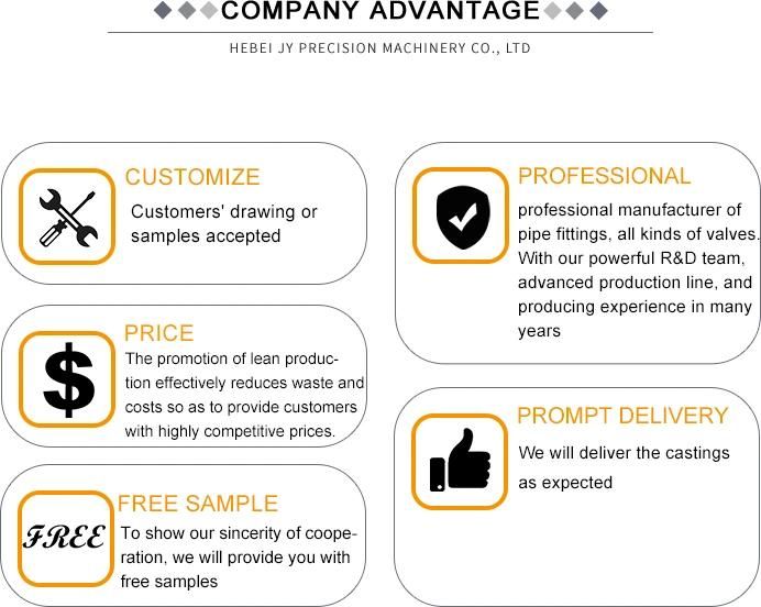 Silica Sol Lost Wax Investment Presicion Casting Stainless Steel CF8m Pipe Fittings Pump Valve Impeller Casting