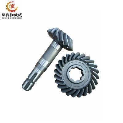OEM Machinery Part Spur/Worm Gear 20crmnti Machining Investment Casting