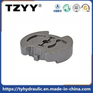 Hydraulic Vane Pump Inlet Side Plate Casting with Cast Iron Material