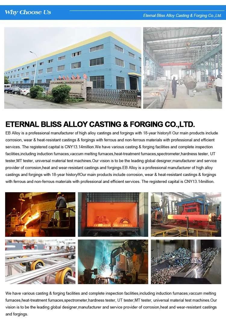 Ni-255 Castings Nickel Based Alloy Cast Parts ASTM A494 Cy5snbim