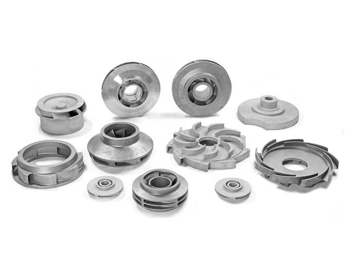 Manufacturer Precision Casting Stainless Steel Pump Semi Open Impeller