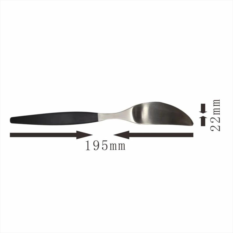 Silverware Set 18/10 Stainless Steel Tea Spoon Stake Knife Fork Hotel PVD Cutlery Black Flatware Set