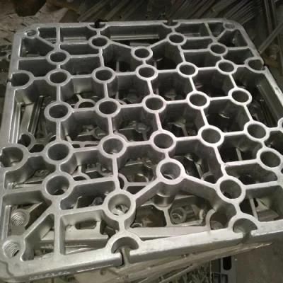 Factory Direct Supply of Heat-Resistant Steel Casting Custom Tray Material Frame Heat ...
