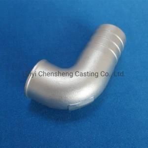 Stainless Steel Metal Casting Pipe Fittings Parts by Investment Casting