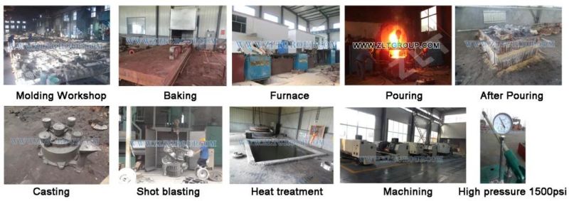 Customized Wear Resistant Parts Sand Castings for Mining Machinery in High Hardness