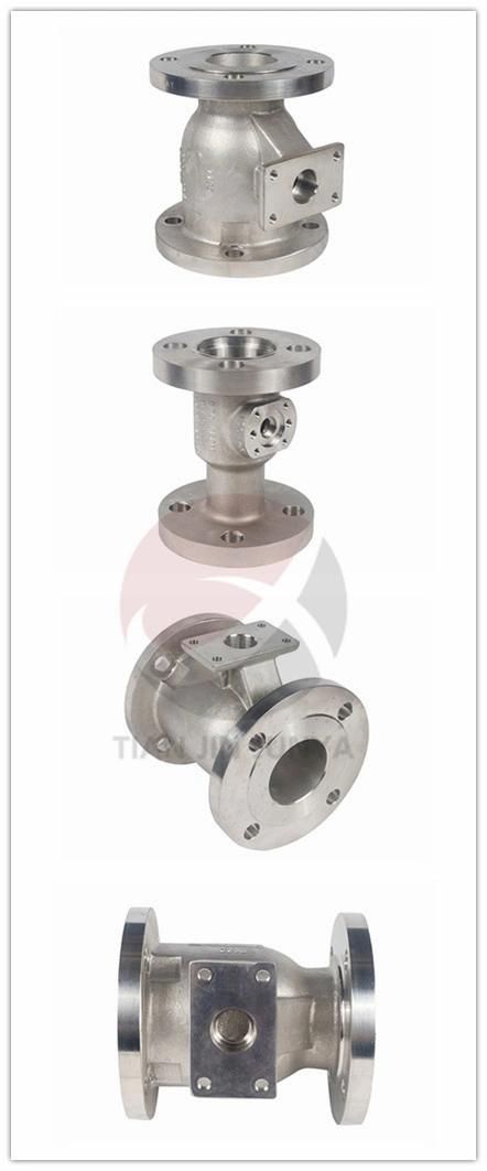 OEM Precision Investment Casting Valve Parts Stainless Steel Lost Wax Casting Flange Casting Part