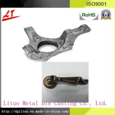 Zinc Alloy Die Casting for Smart Door Knob with Clear Chrome