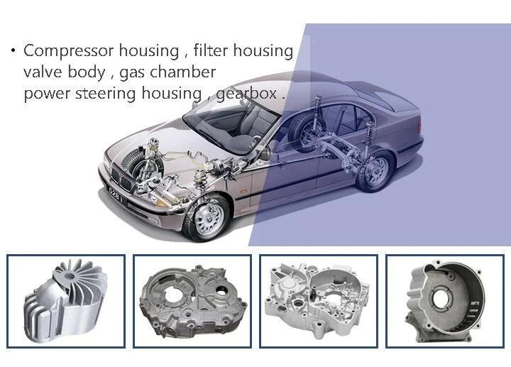 OEM Aluminum Die Casting for Motor Parts Electric Motor Housing