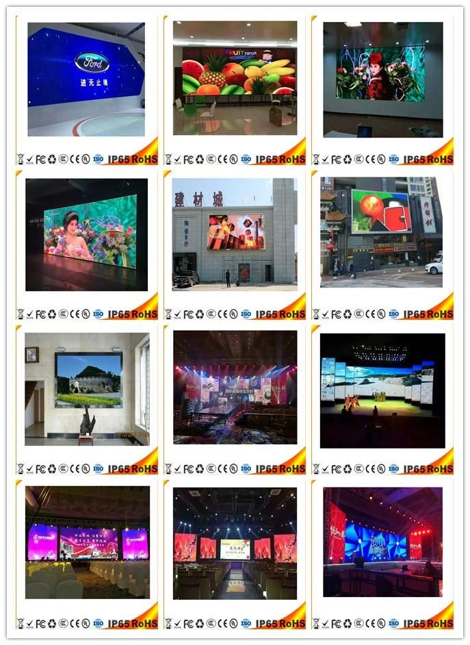 Aluminum Cabinet Outdoor Rental LED Display Board P10