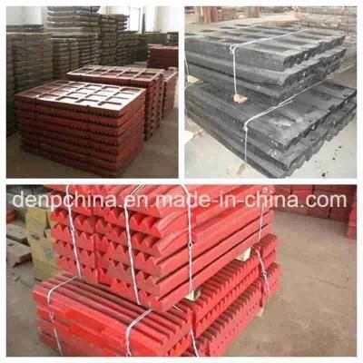 High Manganese Steel Casting Jaw Die Jaw Plate for Export