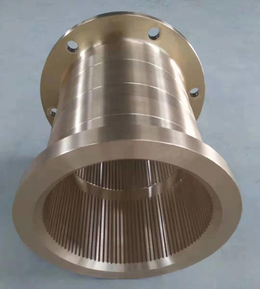 OEM Stainless Steel/Brass Bushing Sleeve with CNC Machining