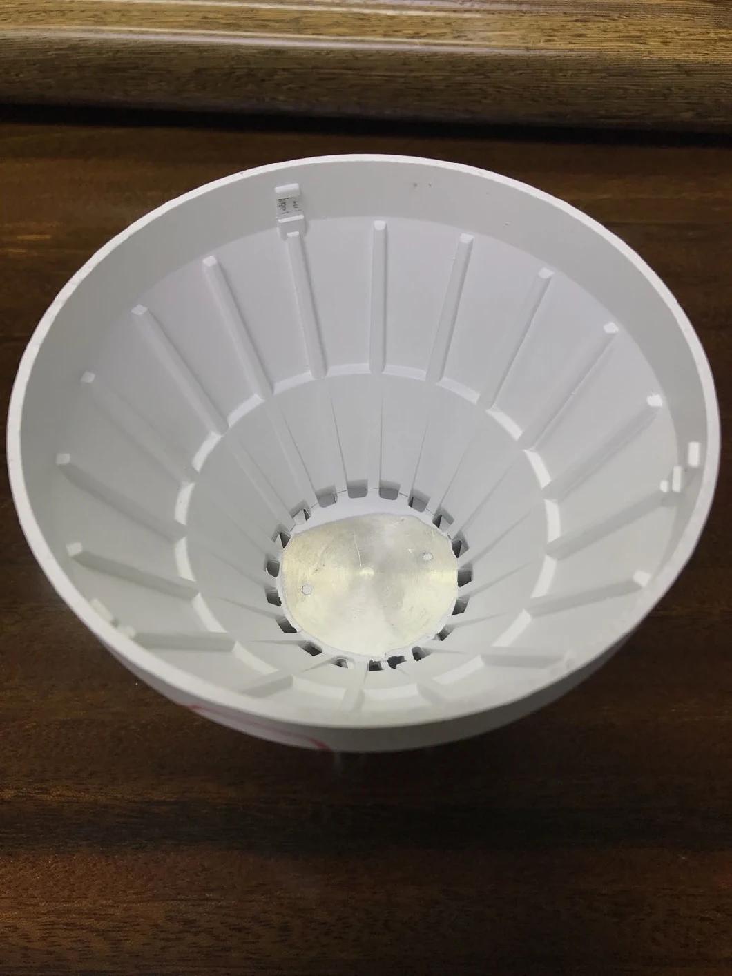 Aluminum Alloy Metals Die Casting LED Housing with Groove Made in China