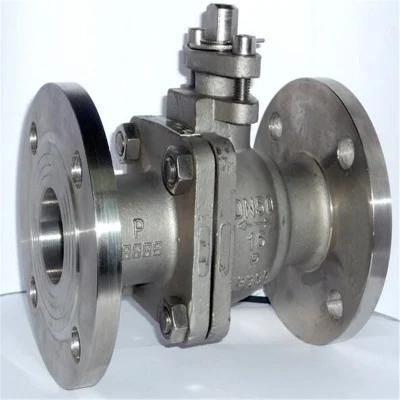 Investment Casting 304 Stainless Steel Flange Ball Valve