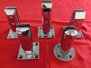 Stainless Steel Frameless Swaimming Pool Balustrade Glass Railing Spigot