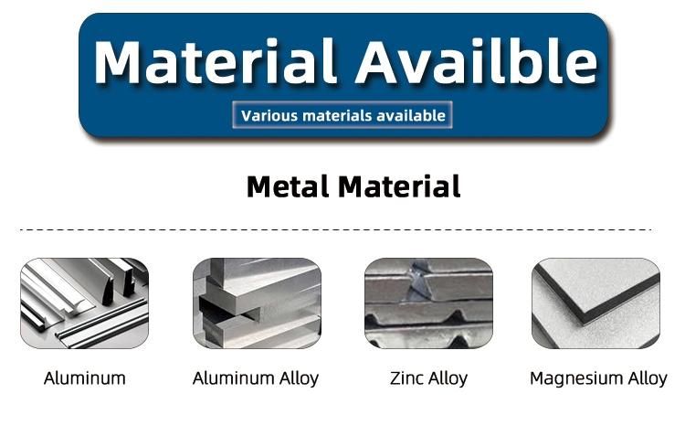 Custom Powder Coating Alloy Aluminum Casting Blasting with CNC Turning Service