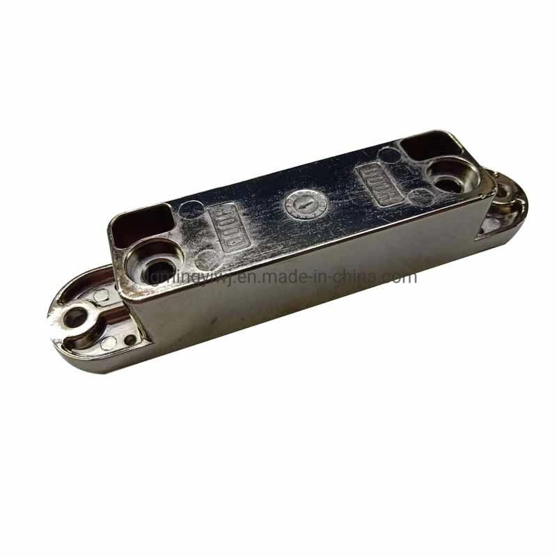 Electroplating Bright Chromium Door Lock Fixing Fitting Zinc Die-Casting