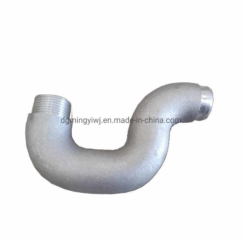 Manufacturer Custom Aluminum Parts Oil Connection Elbow Gravity Die Casting