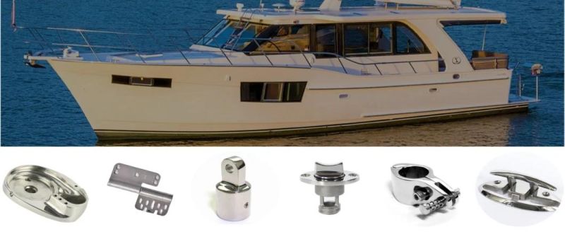 Stainless Steel Pipe Fittings Lost Wax Casting Door Handle Furniture Hardware Metal Parts Furniture Hardware