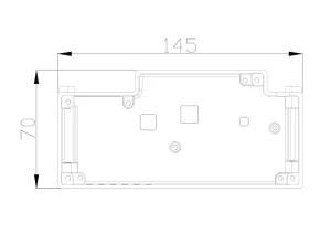 Transceivers Aluminum Die Casting Chassis (XDS-14)