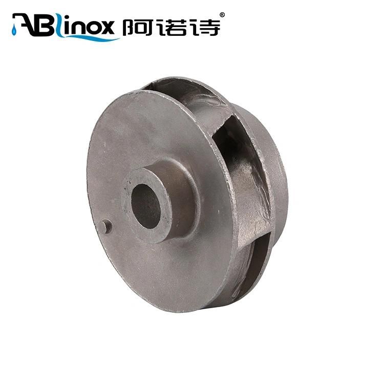 Stainless Steel Vane Wheel Casting Machine Part