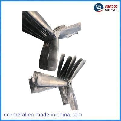 Stainless Steel / Aluminum Blades High Temperature Axial Fan