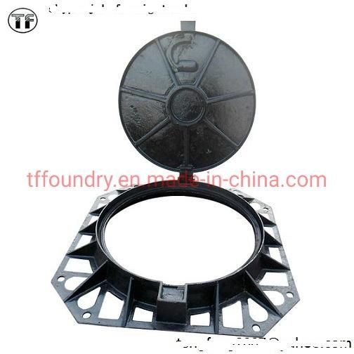 Epoxy Zinc Phosphate Primer Manhole Covers with Rubber Gasket