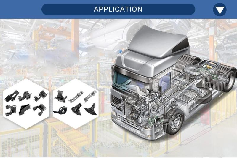 Sand Casting Truck Body Parts Cast Iron Parts Truck Parts