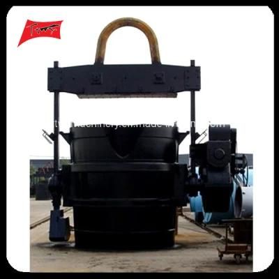 5-10 Ton Manual Electric Hot Metal Ladle for Foundry