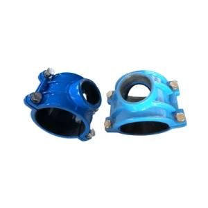 PVC/PE Pipe Saddle Clamp Irrigation Pipe Fittings